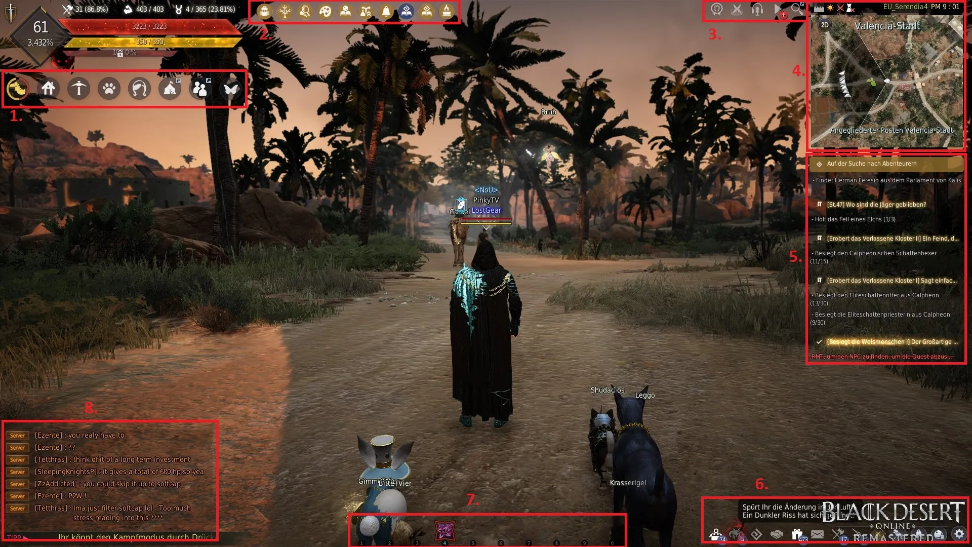 Black Desert Online UI